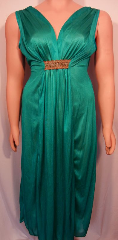 CELEBRATE S. - sexy Nachtkleid - smaragd (grün) - Gr. 40-44